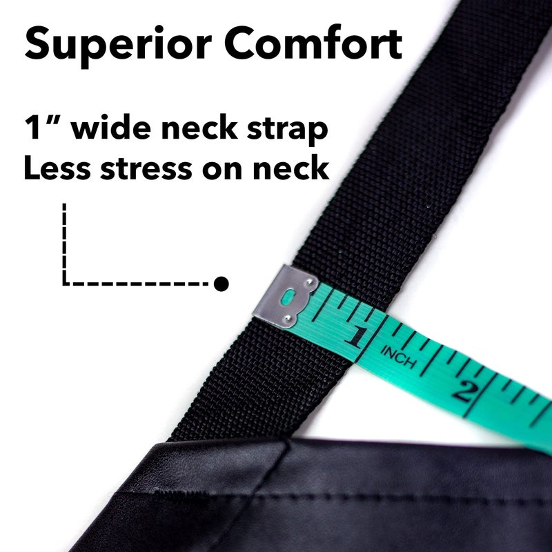 KNG Heavy Duty Waterproof Vinyl Apron â€“ Black - Image 3